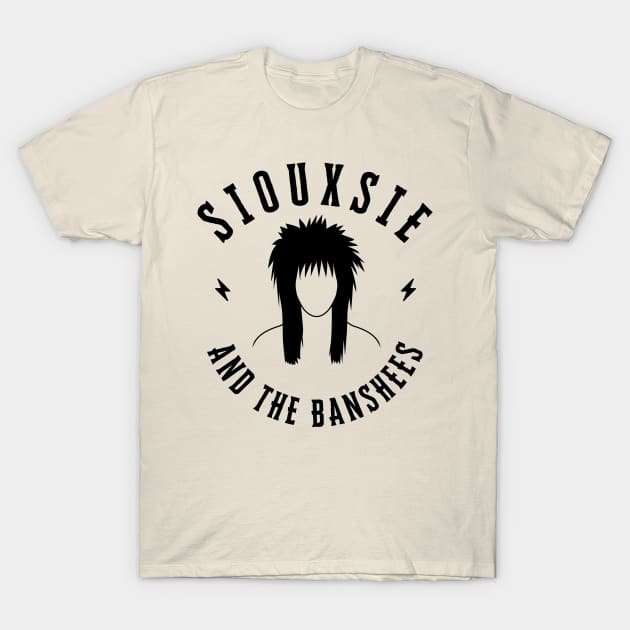 Siouxsie And The Banshees // Original Fan Art Designs T-Shirt by Liamlefr